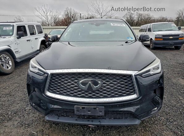 3PCAJ5M30LF106277 2020 INFINITI QX50 Black წინა ხედი
