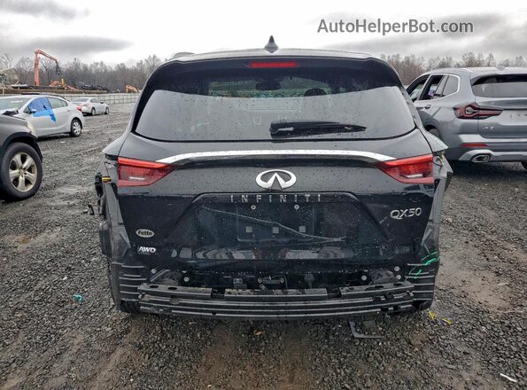 3PCAJ5M30LF106277 2020 INFINITI QX50 Black უკანა ხედი
