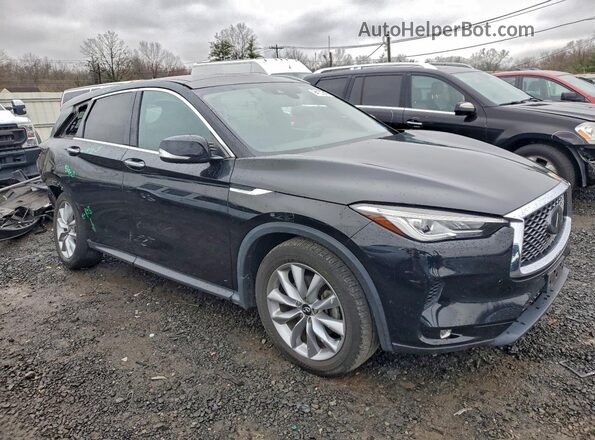 3PCAJ5M30LF106277 2020 INFINITI QX50 Black წინა მარჯვენა