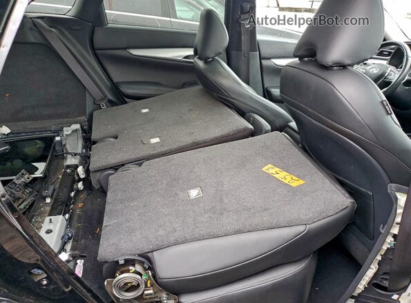 3PCAJ5M30LF106277 2020 INFINITI QX50 Black უკანა სავარძლების ხედი