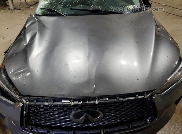 3PCAJ5M30LF106859 2020 INFINITI QX50 Gray Engine compartment view