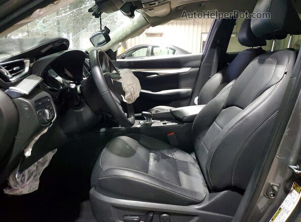 3PCAJ5M30LF106859 2020 INFINITI QX50 Gray Front interior view