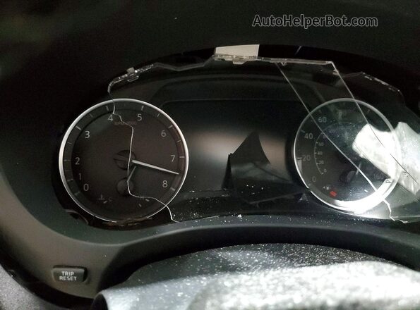 3PCAJ5M30LF106859 2020 INFINITI QX50 Gray Instrument cluster view