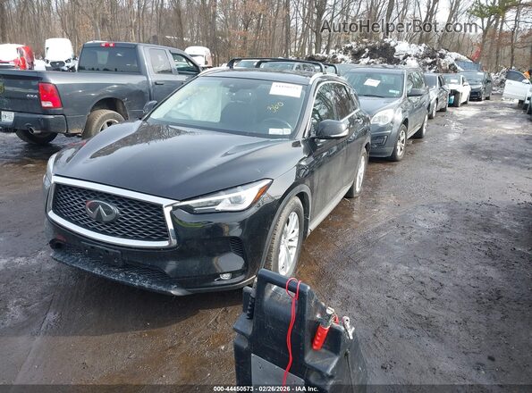 3PCAJ5M37KF120899 2019 INFINITI QX50 Black Передня ліва чверть