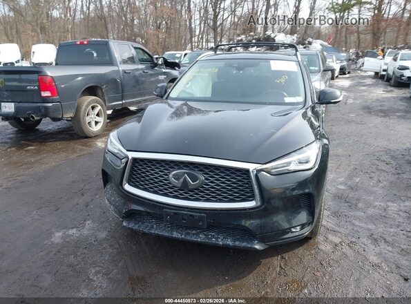 3PCAJ5M37KF120899 2019 INFINITI QX50 Black Вид щитка приладів
