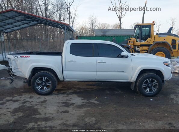 3TMCZ5AN0HM089880 2017 TOYOTA TACOMA White Widok wnętrza z tyłu