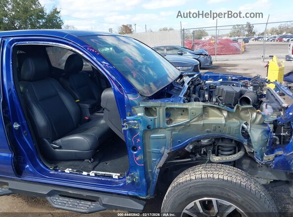 3TMCZ5AN2NM469914 2022 TOYOTA TACOMA Синий Вид спереди