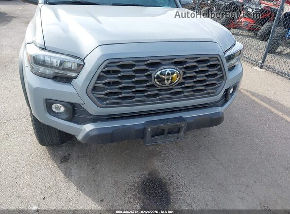 3TMCZ5AN4MM435861 2021 TOYOTA TACOMA Серый Вид спереди