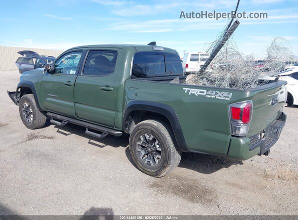 3TMCZ5AN6MM453021 2021 TOYOTA TACOMA Green Trasero izquierdo