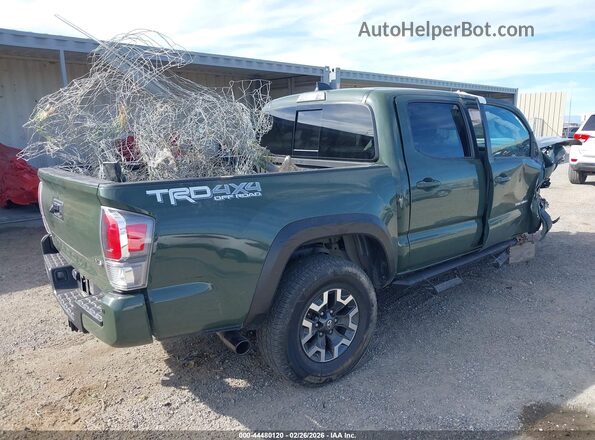 3TMCZ5AN6MM453021 2021 TOYOTA TACOMA Green Trasero derecho