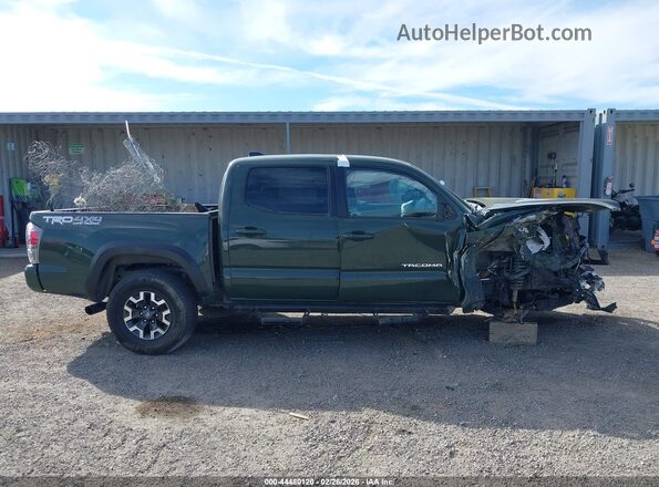 3TMCZ5AN6MM453021 2021 TOYOTA TACOMA Green Vista interior trasera
