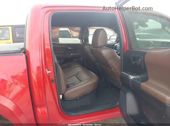 3TMGZ5AN2JM172766 2018 TOYOTA LIMITED Red Вид наклейки з VIN-кодом