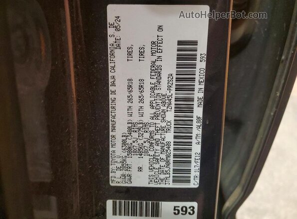 3TMLB5JN0RM025408 2024 TOYOTA LE Black Вид підкапотного простору