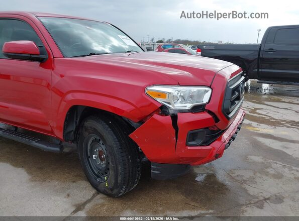 3TYAX5GN3NT063620 2022 TOYOTA TACOMA Red წინა ხედი