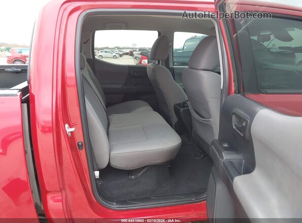 3TYAX5GN3NT063620 2022 TOYOTA TACOMA Red VIN კოდის სტიკერის ხედი