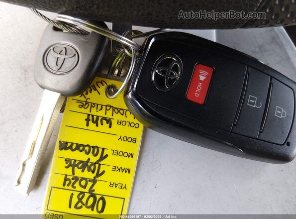 3TYJDAKN2RT006503 2024 TOYOTA TACOMA White Dashboard view