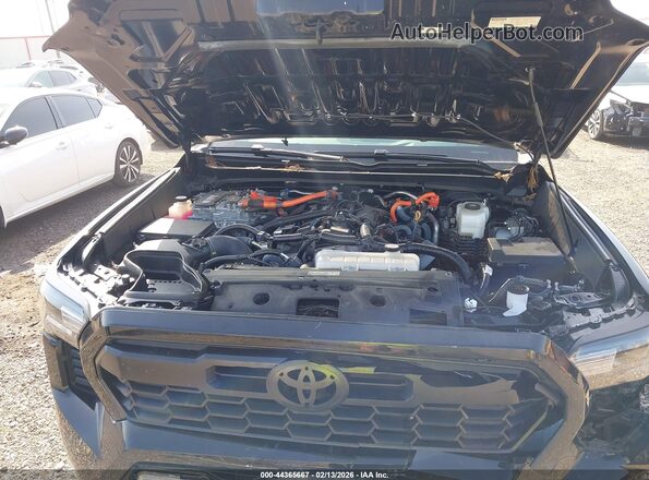 3TYLC5LN4RT013891 2024 TOYOTA TACOMA HYBRID Black უკანა ხედი