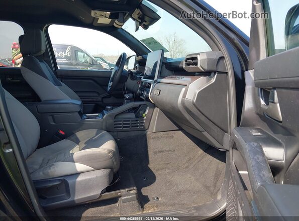 3TYLC5LN4RT013891 2024 TOYOTA TACOMA HYBRID Black წინა სალონის ხედი
