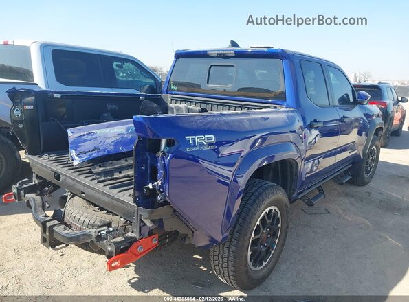 3TYLC5LN4ST033337 2025 TOYOTA TACOMA HYBRID Синий Задняя правая четверть