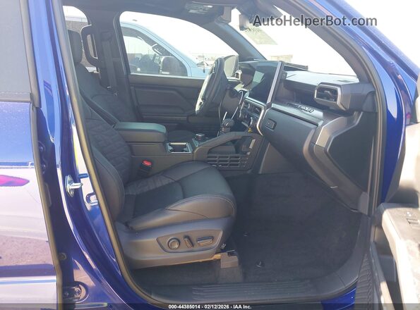 3TYLC5LN4ST033337 2025 TOYOTA TACOMA HYBRID Синий Вид салона спереди