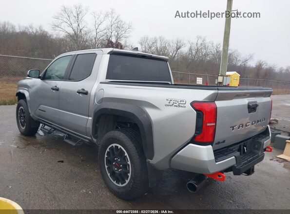 3TYLC5LN7RT013898 2024 TOYOTA TACOMA HYBRID Серебряный Задняя левая четверть