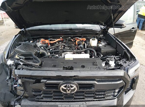 3TYLC5LN8ST045846 2025 TOYOTA TACOMA HYBRID Black Rear view