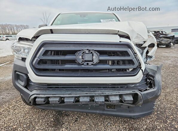 3TYRX5GN2NT039814 2022 TOYOTA TACOMA White Դիմացի տեսք