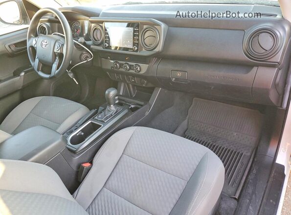3TYRX5GNXNT047482 2022 TOYOTA TACOMA White Առջևի վահանակի տեսք