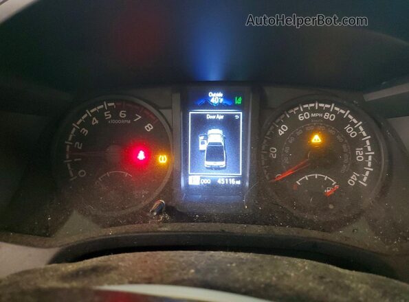 3TYRX5GNXPT082462 2023 TOYOTA TACOMA Белый Вид щитка приборов