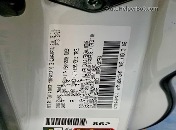 3TYRX5GNXPT082462 2023 TOYOTA TACOMA Белый Вид подкапотного пространства