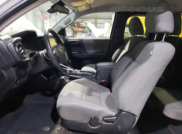 3TYSX5EN7NT012015 2022 TOYOTA TACOMA Серебряный Вид салона спереди