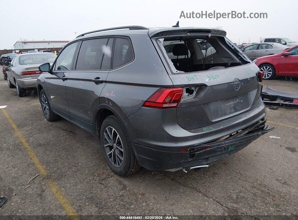 3VV0B7AX2MM156043 2021 VOLKSWAGEN TIGUAN Gray Trasero izquierdo