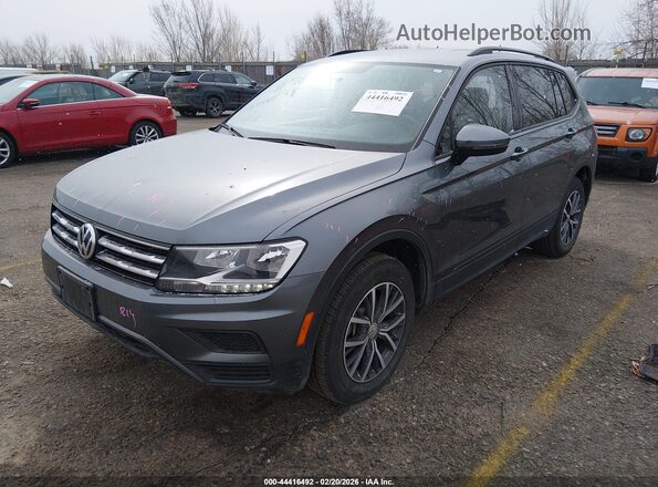 3VV0B7AX2MM156043 2021 VOLKSWAGEN TIGUAN Gray Vista tres cuartos delantera izquierda