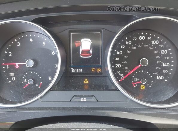 3VV1B7AX2KM078557 2019 VOLKSWAGEN TIGUAN White Հետևի նստատեղերի տեսք