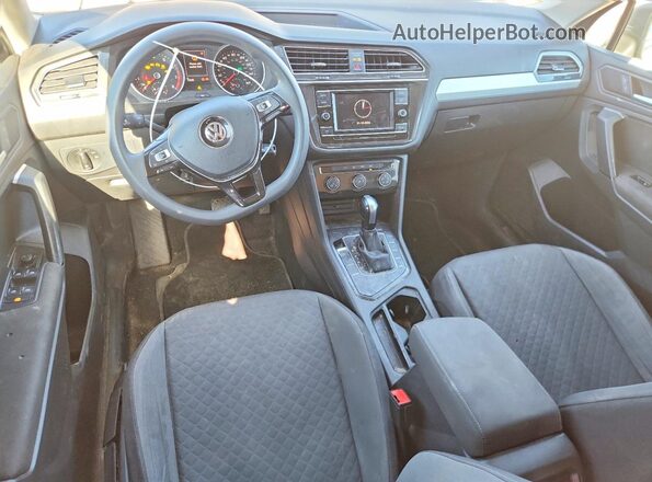 3VV1B7AX2KM087386 2019 VOLKSWAGEN TIGUAN Gray 