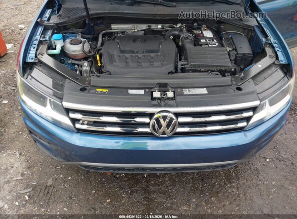 3VV1B7AX4KM184749 2019 VOLKSWAGEN TIGUAN Light Blue Հետևի տեսք