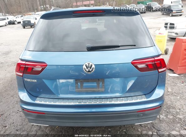 3VV1B7AX4KM184749 2019 VOLKSWAGEN TIGUAN Light Blue 