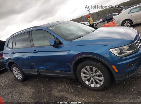 3VV1B7AX4KM184749 2019 VOLKSWAGEN TIGUAN Light Blue Սալոնի հետևի տեսք