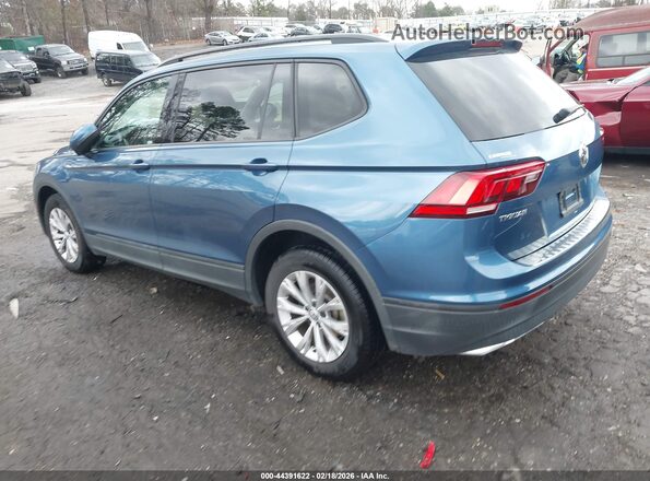3VV1B7AX4KM184749 2019 VOLKSWAGEN TIGUAN Light Blue Հետևի ձախ