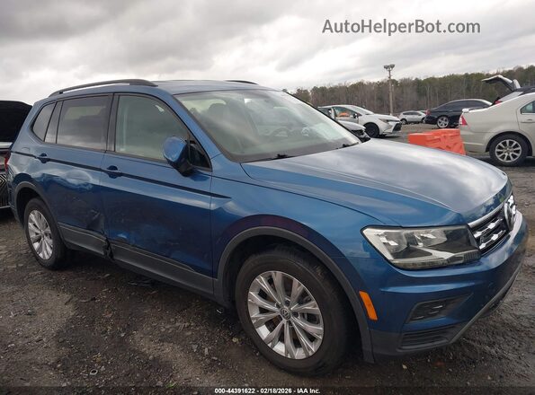 3VV1B7AX4KM184749 2019 VOLKSWAGEN TIGUAN Light Blue Դիմացի տեսք