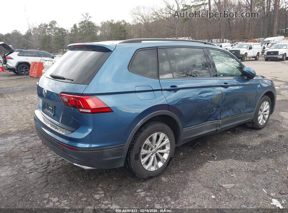 3VV1B7AX4KM184749 2019 VOLKSWAGEN TIGUAN Light Blue Հետևի աջ