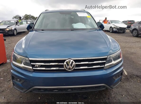 3VV1B7AX4KM184749 2019 VOLKSWAGEN TIGUAN Light Blue Սարքավորումների վահանակի տեսք