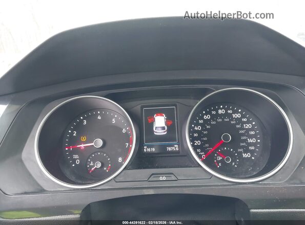 3VV1B7AX4KM184749 2019 VOLKSWAGEN TIGUAN Light Blue Հետևի նստատեղերի տեսք