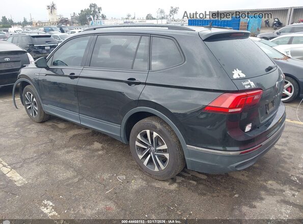 3VV1B7AX4NM012385 2022 VOLKSWAGEN TIGUAN Black Rear left