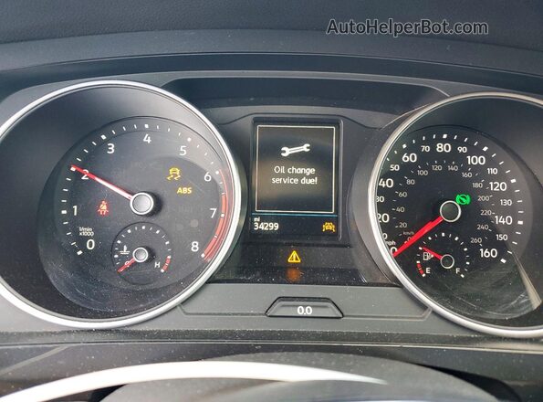 3VV1B7AX8KM013812 2019 VOLKSWAGEN TIGUAN Black 