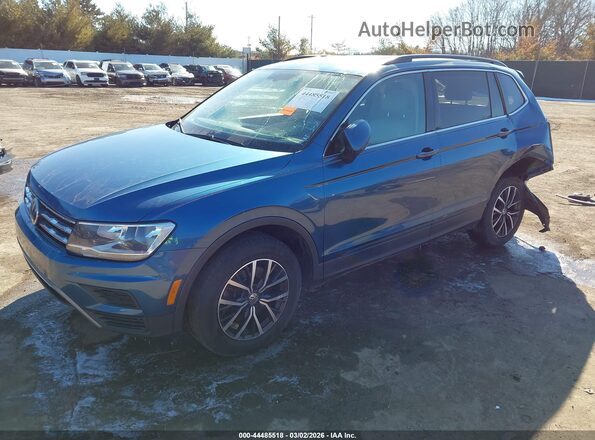 3VV2B7AX4KM132168 2019 VOLKSWAGEN TIGUAN Blue 