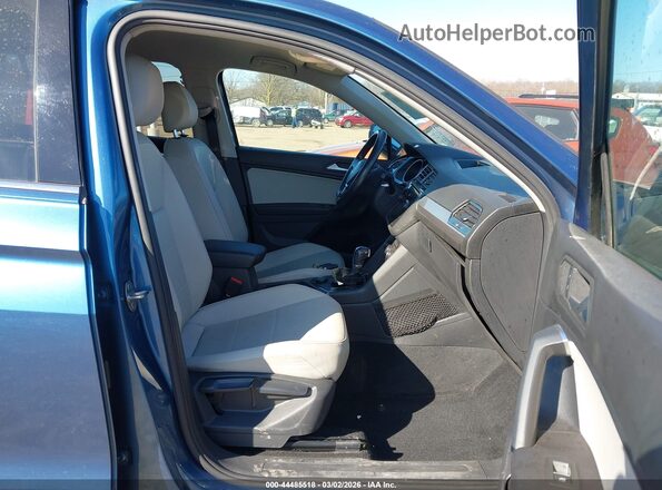 3VV2B7AX4KM132168 2019 VOLKSWAGEN TIGUAN Blue 