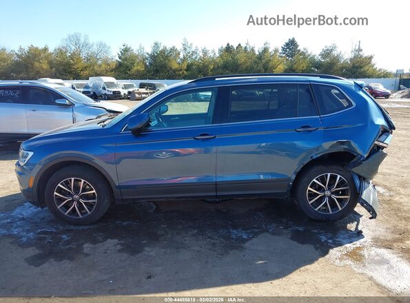3VV2B7AX4KM132168 2019 VOLKSWAGEN TIGUAN Blue 