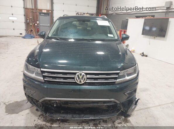 3VV2B7AX5KM112981 2019 VOLKSWAGEN TIGUAN Green Instrument cluster view