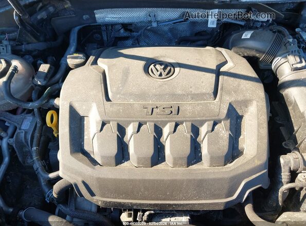 3VV2B7AX8NM147390 2022 VOLKSWAGEN TIGUAN Black Вид ззаду